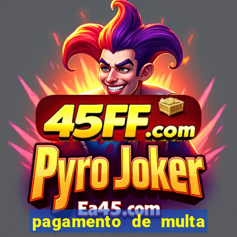 pagamento de multa detran rj
